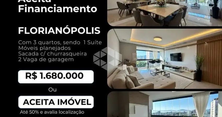 Apartamento com 3 quartos/dormitórios no bairro Balneário Estreio, em Florianópolis- SC