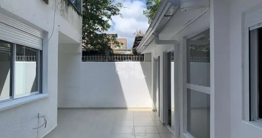Apartamento 3 dorm/quartos,  67,12m2 priv., térreo, garden, 2 banhos, edícula, churrasqueira,