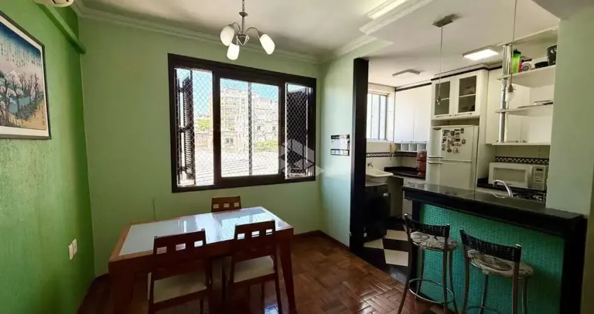 Apartamento semimobiliado de 1 dormitório à venda na rua joão telles, bairro bom fim