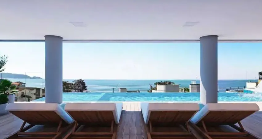 apartamento com duas suites e vista mar em Bombas SC
