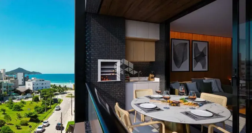 Apartamento com duas suites e vista mar no canto grande em bombinhas sc
