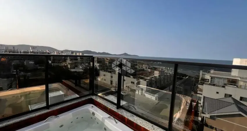 Cobertura mobiliada com tres quartos vista mar em canto grande bombinhas sc