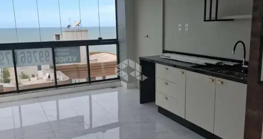 Apartamento mobiliado com vista mar na meia praia em itapema sc