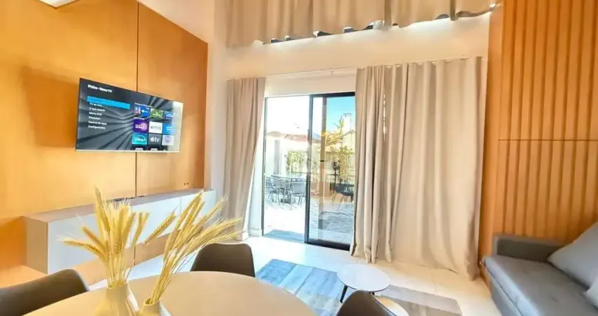 Apartamento garden finamente mobiliado no canto grande em bombinhas sc