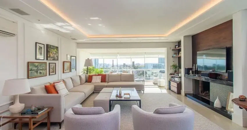 Apartamento 3 suítes com infraestrutura e 3 vagas no três figueiras