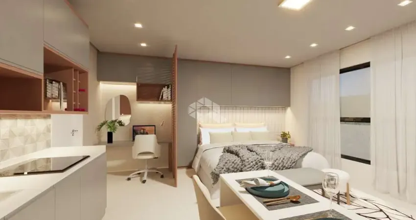 Apartamento à venda, com 01 dormitório na planta no bairro Camobi em Santa Maria, RS.
