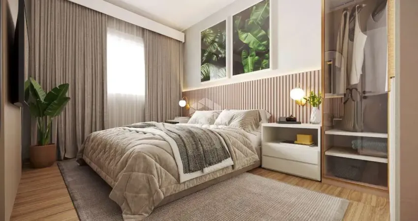 Apartamento de 02 dormitórios na planta em camobi santa maria