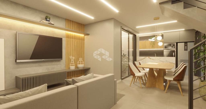 Casa em construção com 03 quartos e 01 suíte  no Terras de Santorini em Santa Maria