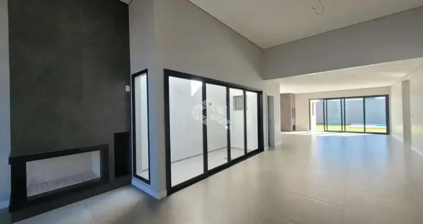 Casa nova de alto padrão à venda com 3 suítes no terras de santorini - camobi - santa maria/rs