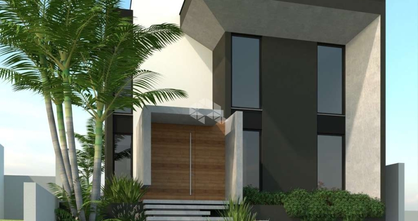 Casa em Construção à Venda no Condomínio Real Park com 4 suítes e 2 vagas de garagem em Santa Maria