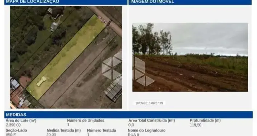 Terreno à venda na José Fidélis Ramos Coelho, 1, Diácono João Luiz Pozzobon, Santa Maria