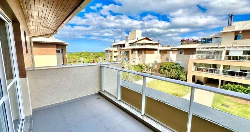 Apartamento 3 dormitórios, 1 suíte, 2 vagas em condomínio com acesso a praia do Campeche