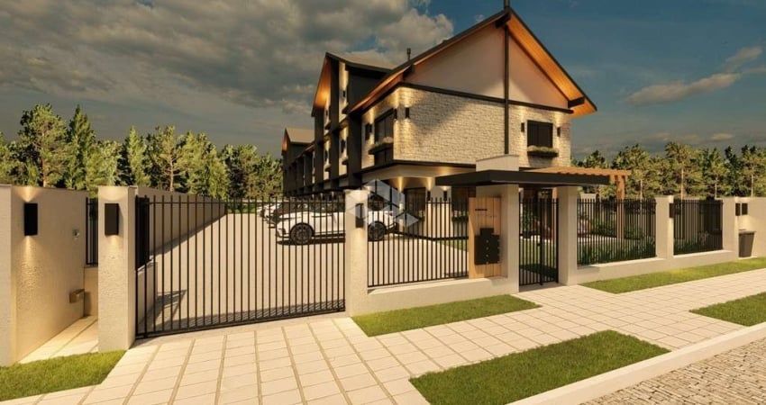 Casa geminada com 2 suítes mais lavabo próximo ao centro de Canela