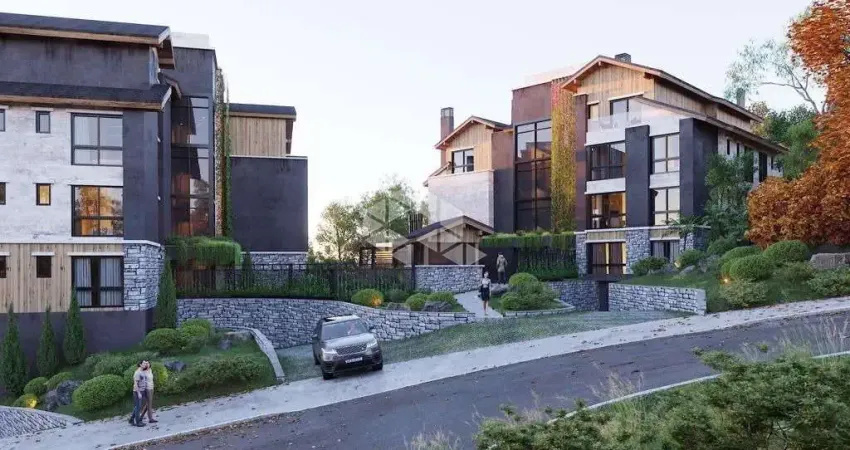 Apartamento de 2 dormitórios sendo 2 suítes, localizado no Residencial Vista do Vale em Gramado.