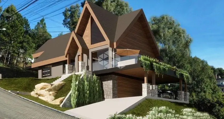 Casa com 3 quartos à venda na Gentil Bonato, 160, Pórtico, Gramado