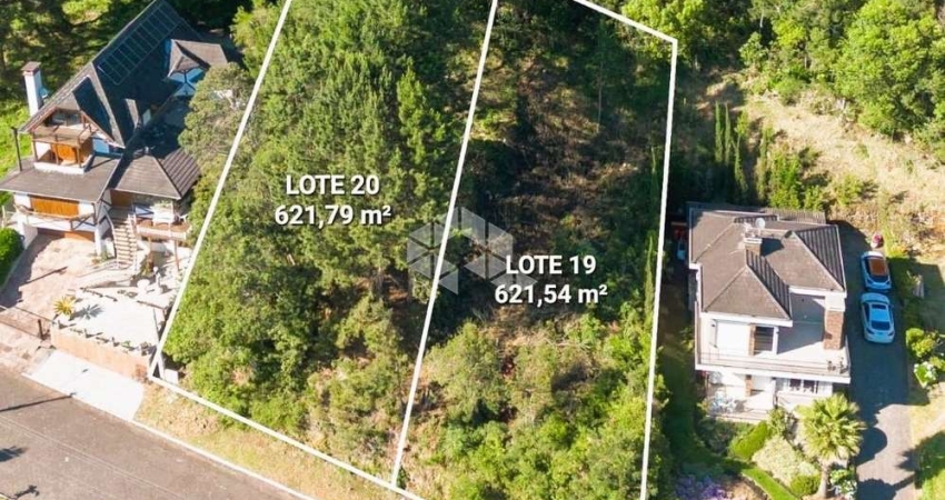 Terreno de 621m² localizado em Gramado.