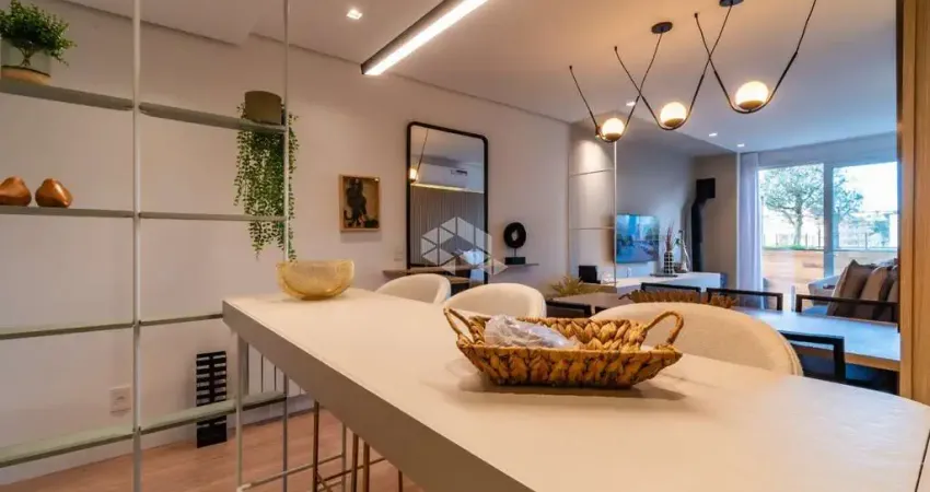 Apartamento à venda no Condomínio Bellagio - Centro de Canela com 2 suítes, lavabo e 2 vagas