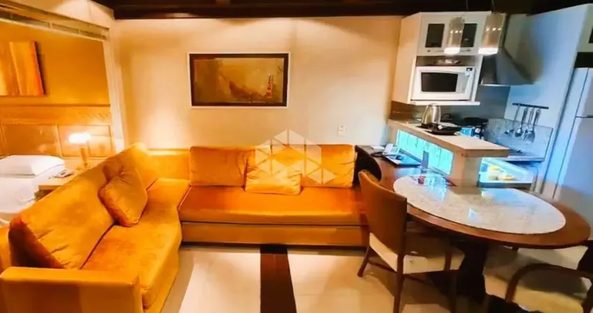 A venda apartamento de 1 dormitório, localizado no Laje de Pedra em Canela.