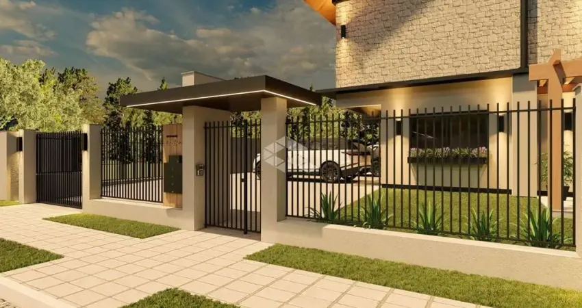 Casa geminada com 2 suítes mais lavabo próximo ao centro de Canela