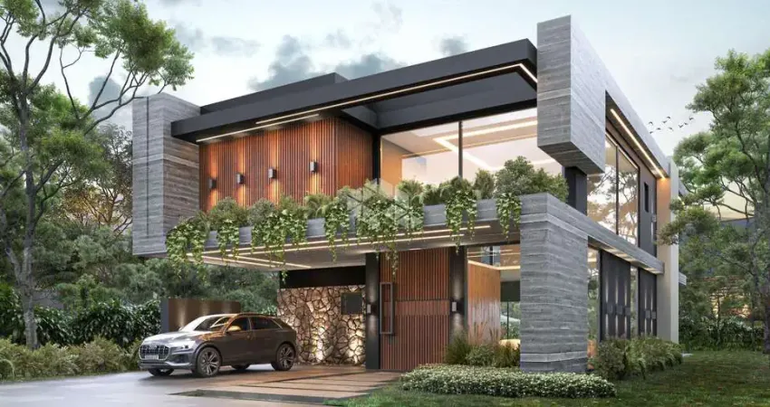 .Casa em construção no condomínio Península Ponta da Figueira com 5 suítes, 330 m².