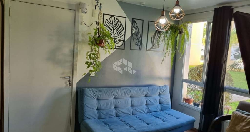 Apartamento térreo com patio, 02 quartos no bairro Mato Grande