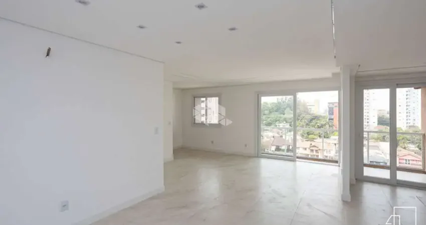 Apartamento novo com 2 dormitórios, 2 vagas cobertas, 2 banheiros, sacada, lavabo e churrasqueira . Localizado no Centro de Canoas