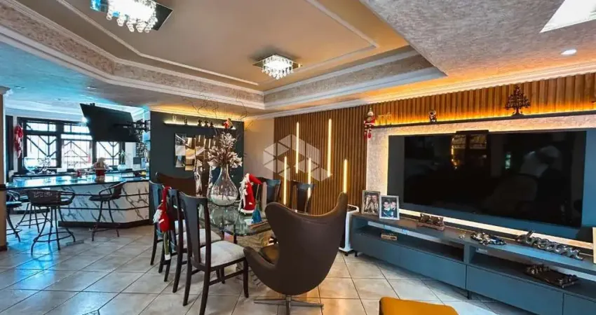 Casa-sobrado a venda no bairro fátima/canoas, com piscina, 3 dormitórios,3 vagas de garagem, patio e churrasqueira.aceita financiamento e avalia dação