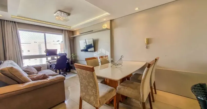 Apartamento mobiliado com 76m² ,3 dormitórios sendo 1 suíte, cozinha com churrasqueira e lavanderia, 1 vaga de garagem coberta, ao lado da havan