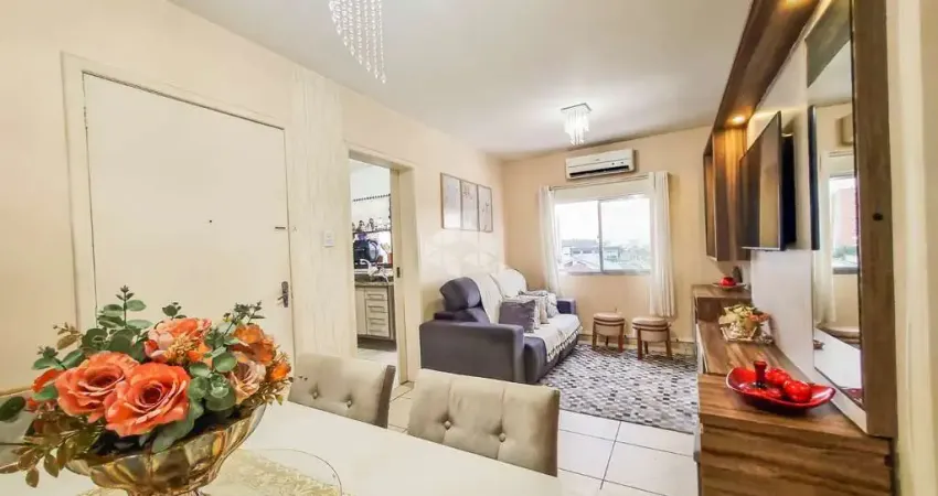 Apartamento 2 dormitórios, marechal rondon/canoas, semimobiliado, 1 vaga coberta, vista eterna livre. próximo park shopping.  financiamento e fgts