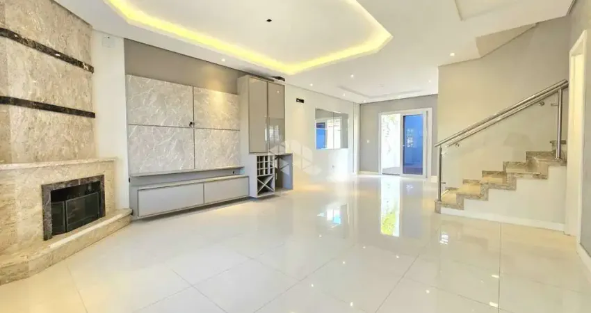 Casa com 4 dormitórios, sendo 3 suítes, vaga cobeta para 2 veículos, no bairro igara na cidade de canoas. aceita financiamento bancário e fgts.