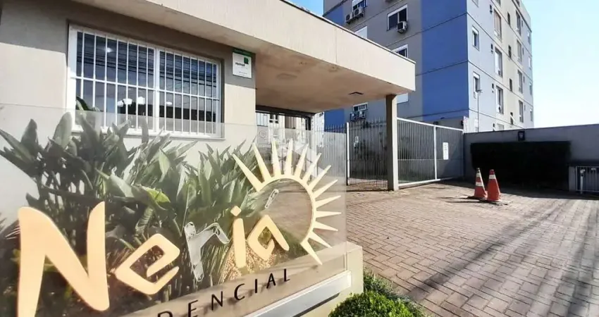 Apartamento mobiliado, 2 dormiórios, vaga de garagem escriturada, no bairro Estância Velha, na cidade de Canoas. Aceita Financiamento Bancáio e FGTS.