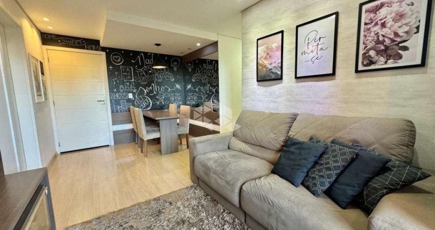 Apartamento térreo com 65m² privativos à venda no bairro São José em Canoas RS - 2 dormitórios, mobiliado, com vaga - Aceita financiamento e FGTS