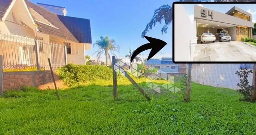 Terreno à venda no bairro são josé em canoas - 390m² - posição solar leste com vista para  - ideal para financiamento + construção da casa dos sonhos!