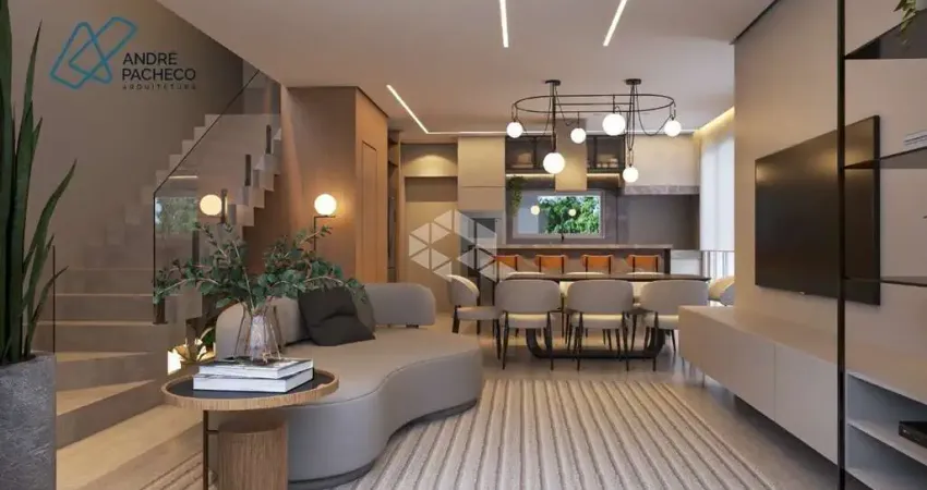 Casa sobrado nova no bairro São José  próximo da faculdade Ulbra em Canoas, com 3 dormitórios sendo 1 suíte master com closet, aceita financiamento