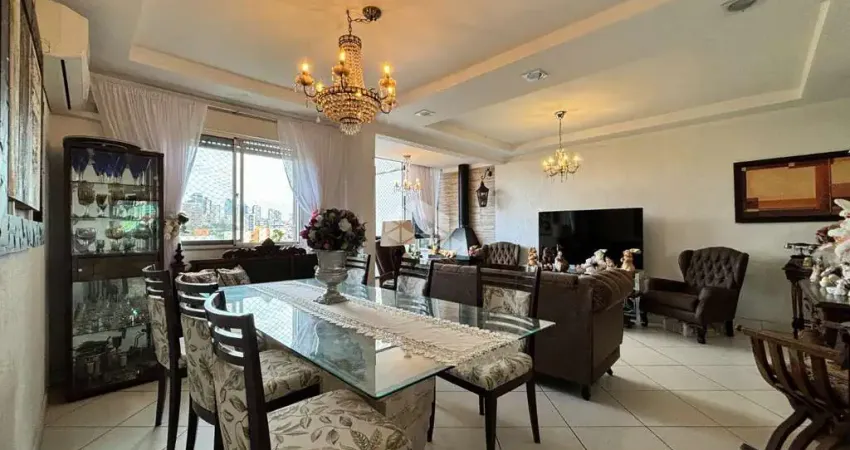 Apartamento 3 dormitórios, semimobiliado, sacada, vaga coberta, Bairro Vila Nova, Novo Hamburgo