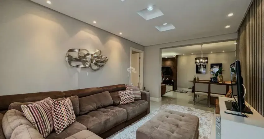 Apartamento 3 dormitórios, mobiliado, suíte master,sacada, churrasqueira, lareira, piscina, 2 vagas, bairro Centro, Novo Hamburgo.