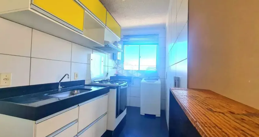 Apartamento no bairro Operário em Novo Hamburgo: com 2 dormitórios, cozinha americana, sala, semi-mobiliado. Financiamento FGTS Minha Casa Minha Vida.