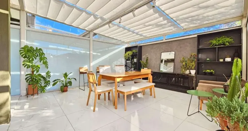 Apartamento Garden à venda no bairro Igara em Canoas RS - 2 dormitórios (1 suíte), 117m² privativos com pátio - Aceita financiamento