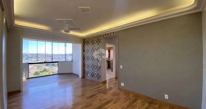 Apartamento 2 dormitórios, 1 suíte, varanda integrada, vista panorâmica, rebaixo em gesso, 2 banheiros, 1 vaga, Bairro Vila Rosa em Novo Hamburgo