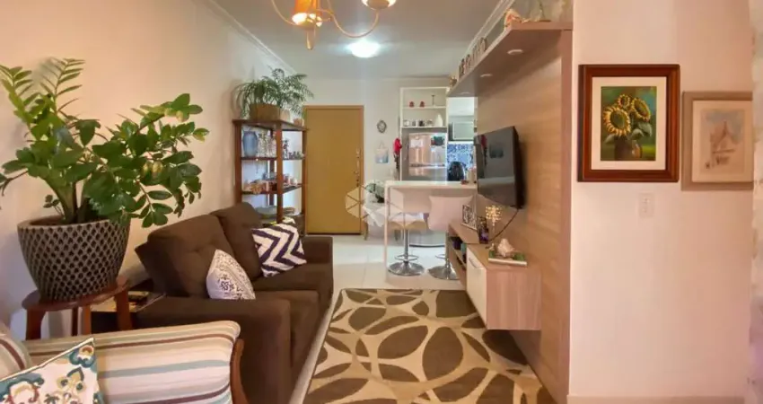 Apartamento, 2 dormitórios, 1 vaga coberta, cozinha sob medida, porcelanato, varanda com churrasqueira, sol da tarde, Vila Rosa, Novo Hamburgo