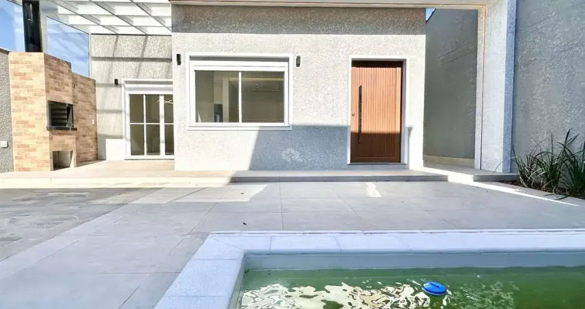 Casa nova 3 dormitórios e 3 suítes, 4 vagas, churrasqueira gourmet/piscina aquecida, automatizada nova sapucaia