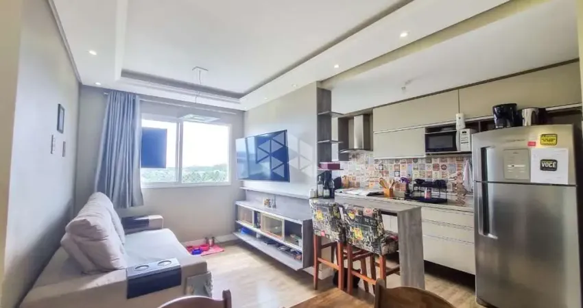 Apartamento semimobiliado 2 dormitórios 1 vaga de garagem em canoas, são josé