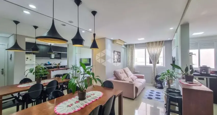 Apartamento semimobiliado 2 dormitórios 1 vaga de garagem em canoas- são josé