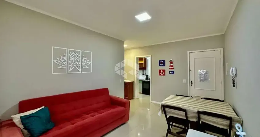 Apartamento 01 dormitório , mobiliado, Living 2 ambientes, churrasqueira, Centro, 150 m do Mar,Capão da Canoa!