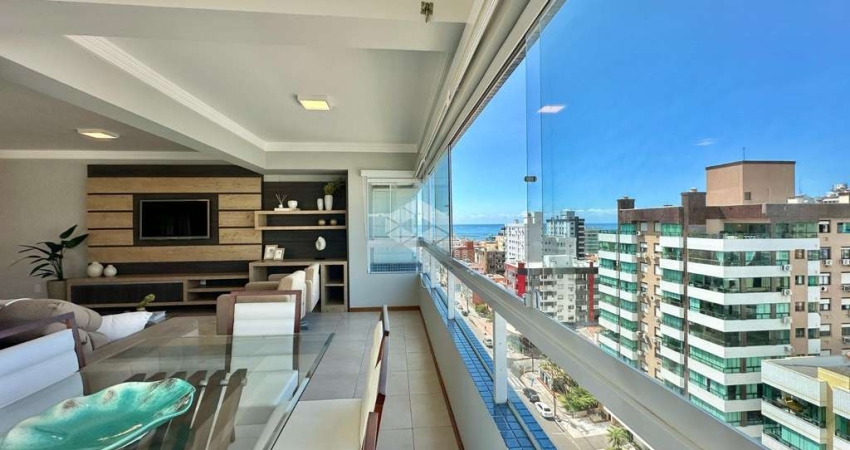 APARTAMENTO COM 3 DORMITÓRIOS SENDO 1 SUÍTE  DE ESQUINA COM VISTA LIBERADA PARA O MAR