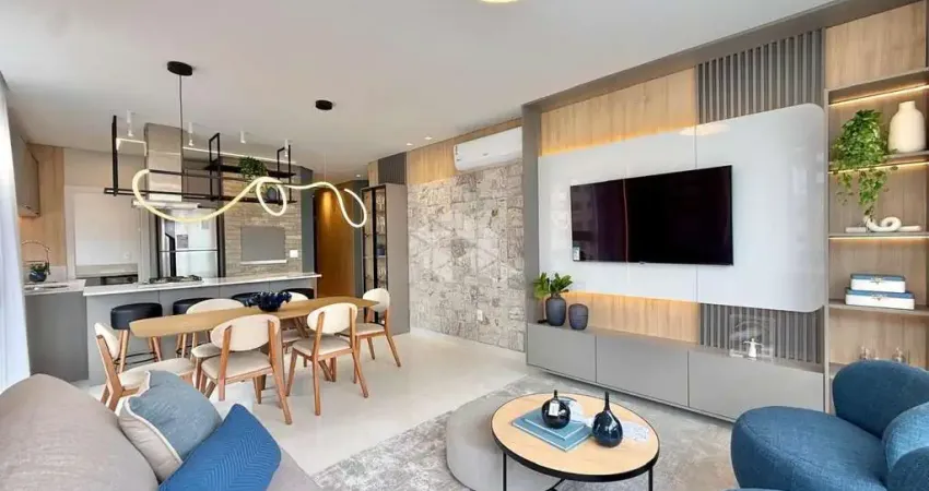 Apartamento mobiliado e decorado composto por 03 suítes, 1 vaga de garagem, no centro de capão da canoa.