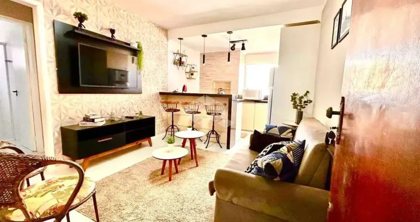 Apartamento 1 dormitório, 1 vaga , centro, reformado , mobiliado, capão da canoa