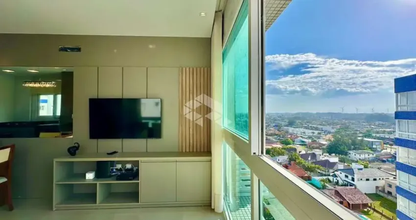 Apartamento de 2 dormitórios, mobiliado e decorado, box/vaga de garagem dupla no bairro navegantes em capão da canoa