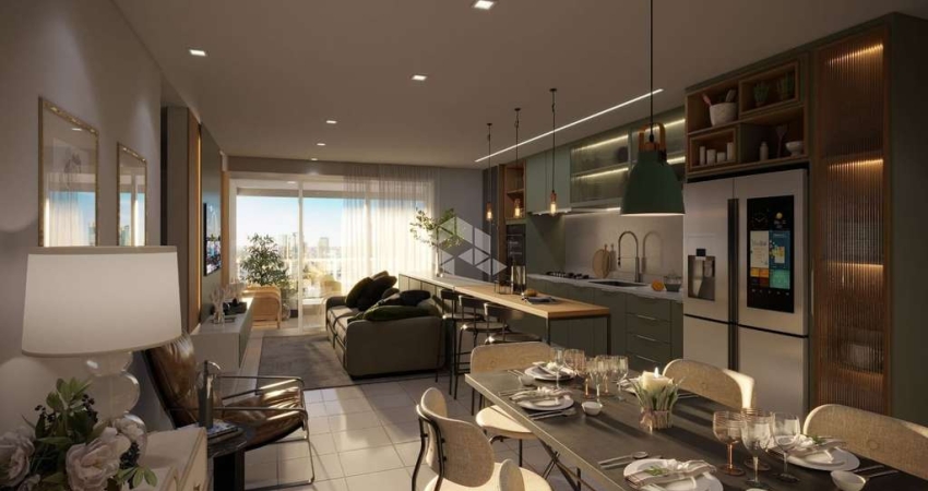 Apartamento com 2 dormitórios sendo 1 suíte e terraço no bairro Pio X em Caxias do Sul
