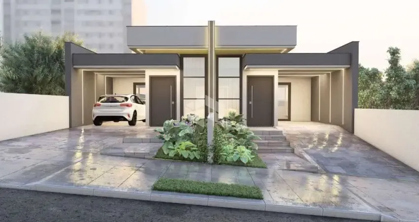 Casa geminada em construção à venda no bairro Vila Verde, Caxias do Sul/RS